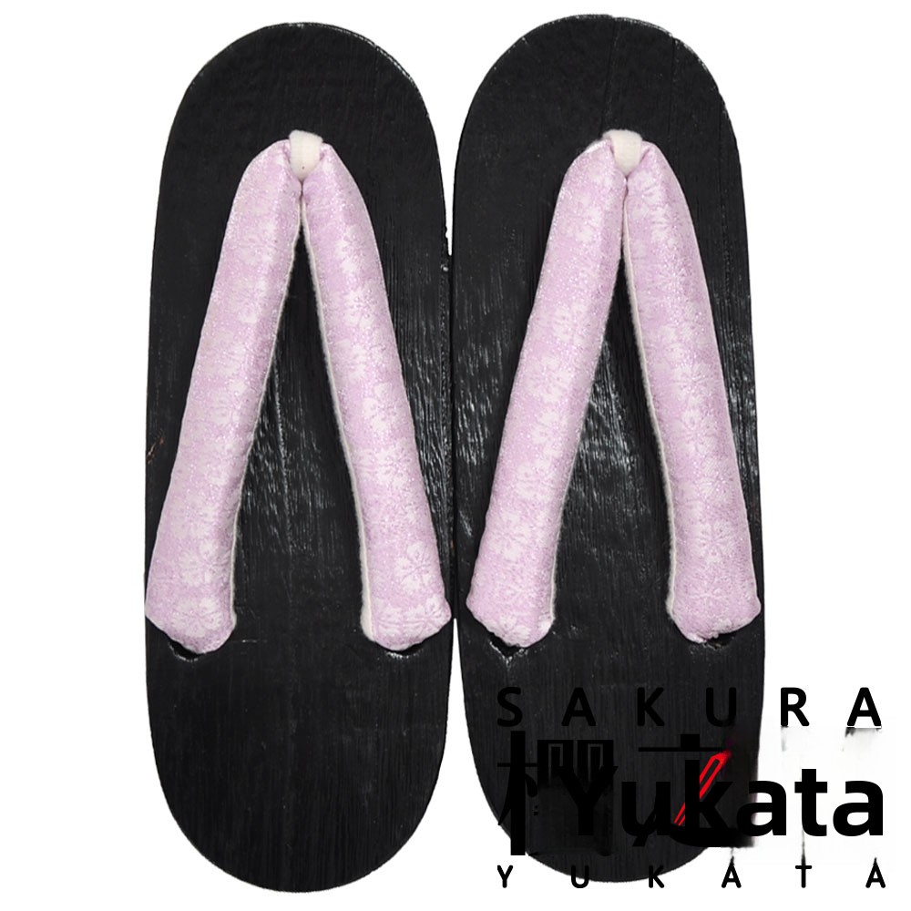 Sakura Yukata Wooden Sandals P - Bathrobe review and price