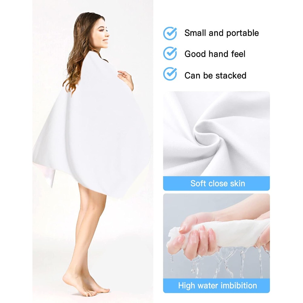 1pc Beach Towel Pure White Tow - Spa Towel review and price