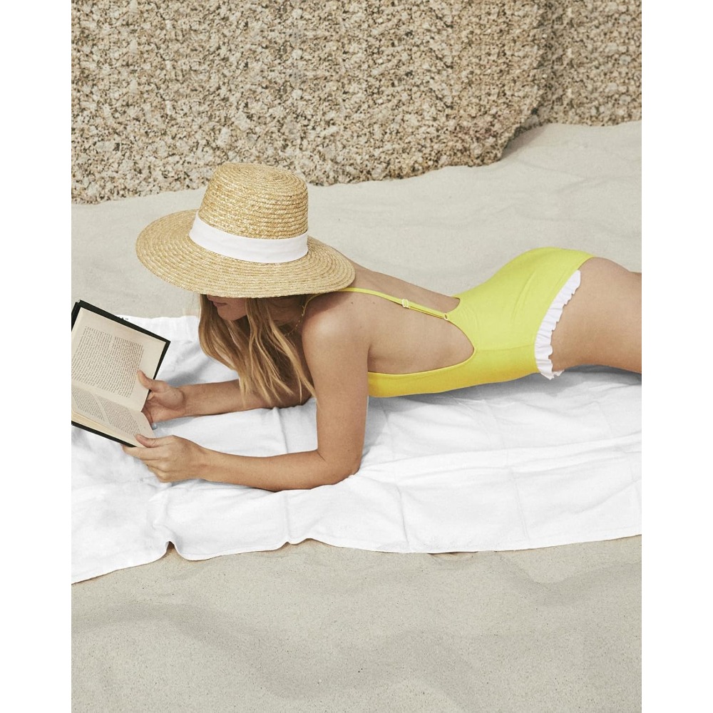 1pc Beach Towel Pure White Tow - Spa Towel review and price