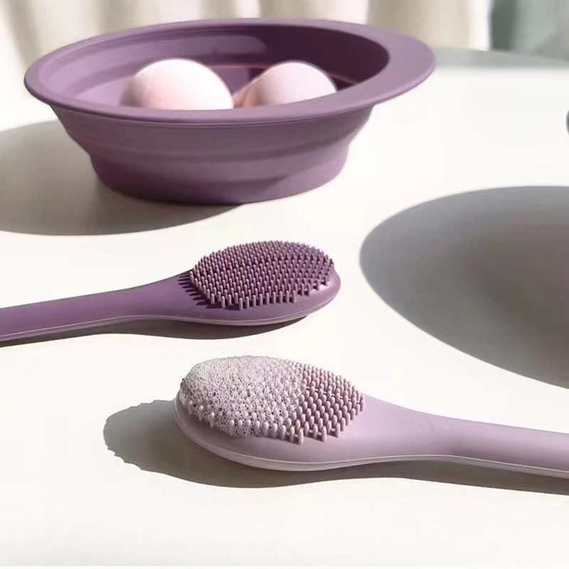 Double Head Silicone Facial Ma - Spa Massager review and price