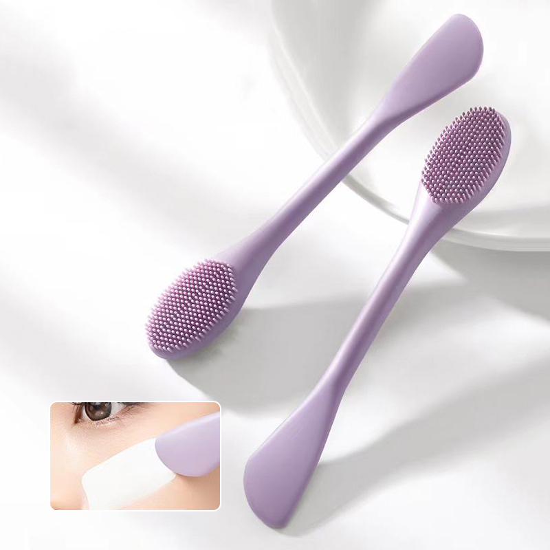 Double Head Silicone Facial Ma - Spa Massager review and price