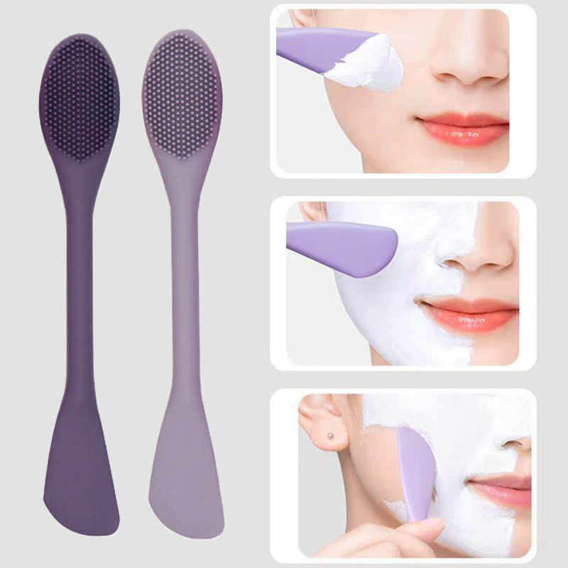 Double Head Silicone Facial Ma - Spa Massager review and price