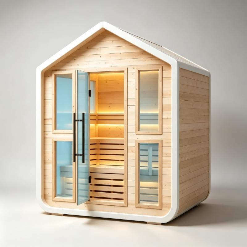 Custom Luxury Sauna Cabin Soli - Spa Wellness Gym review and price
