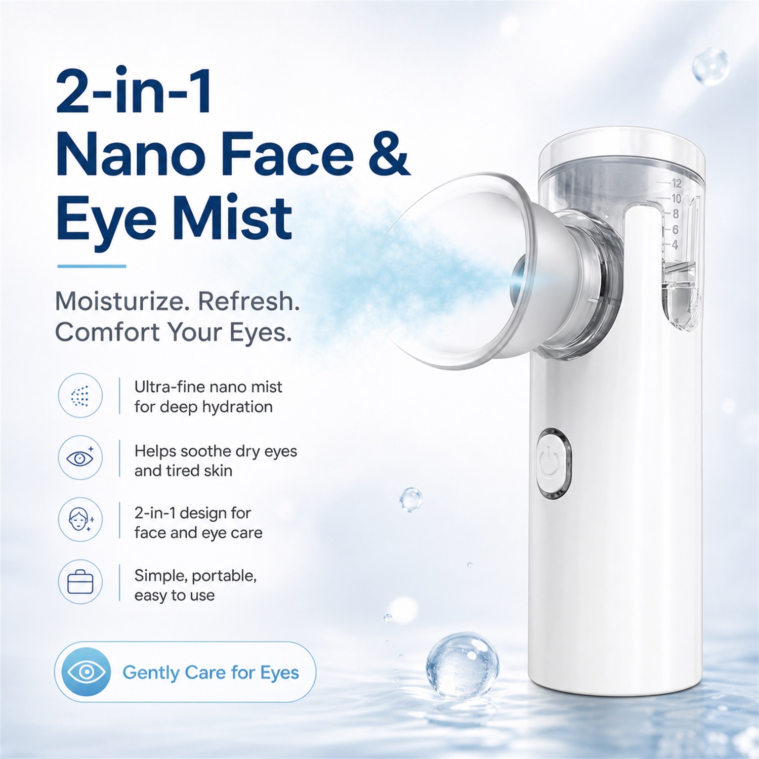 Nano Spray Eye Massage Instrum - Face Steamer review and price