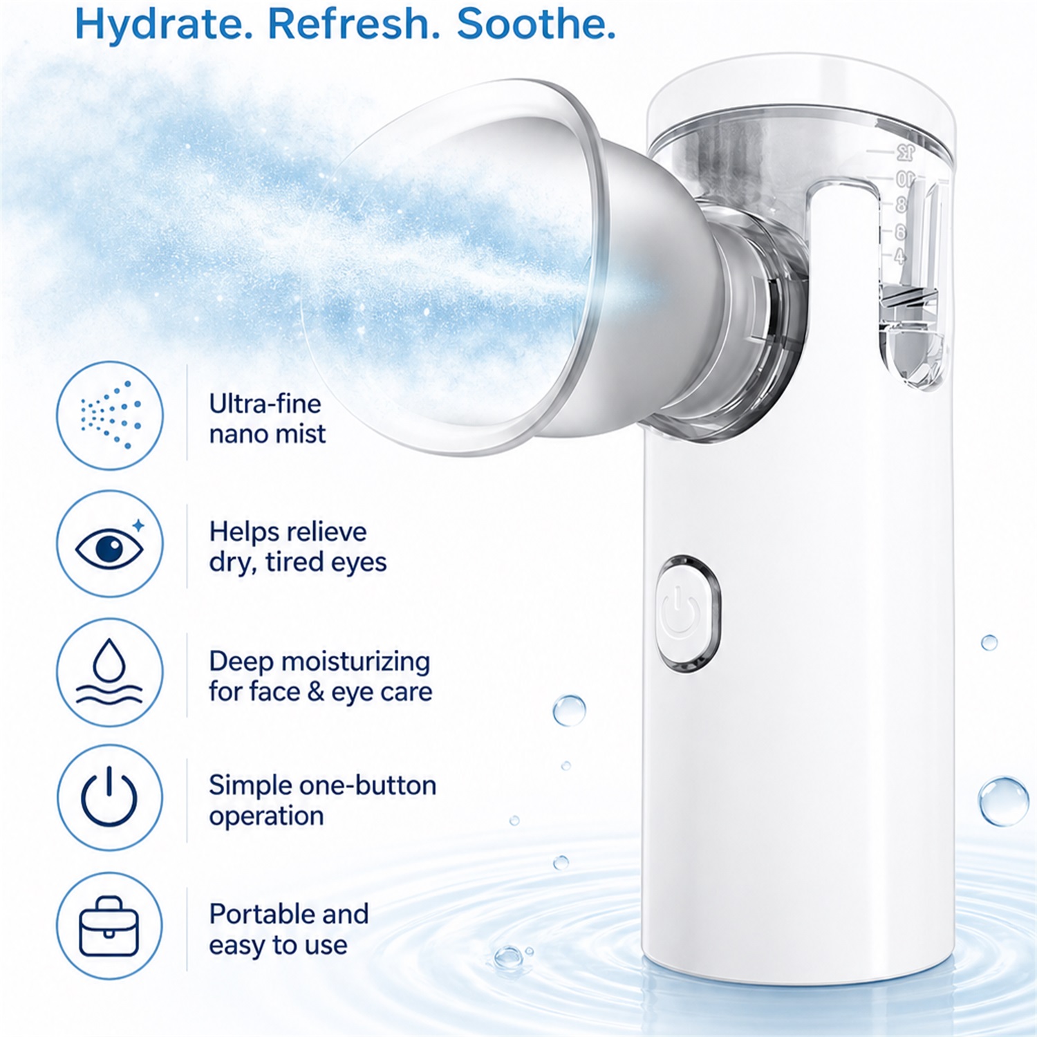 Nano Spray Eye Massage Instrum - Face Steamer review and price