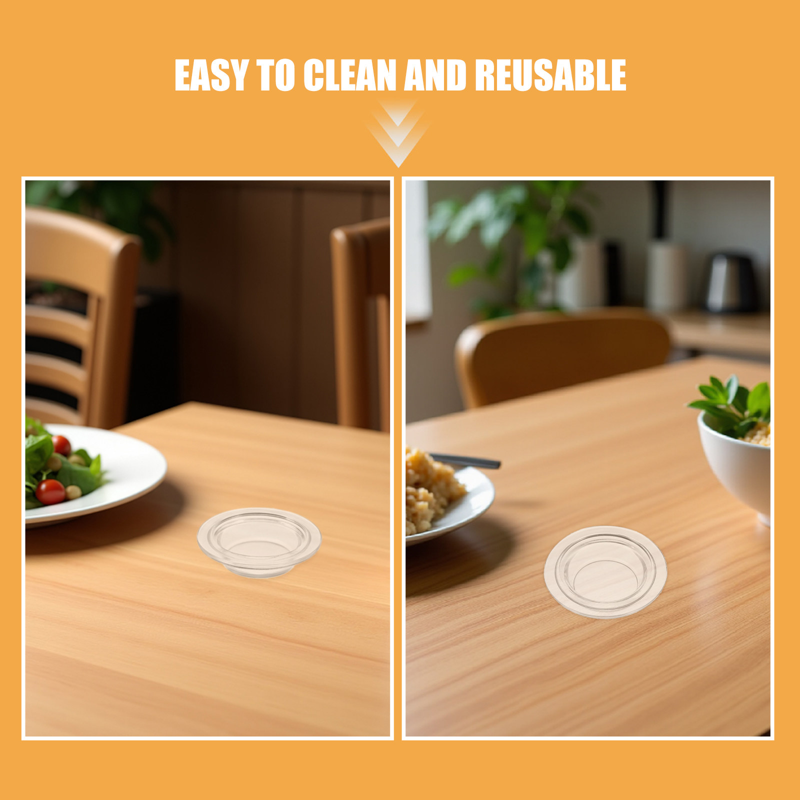 2Pcs Transparent Round Glass W - Wax Warmer review and price