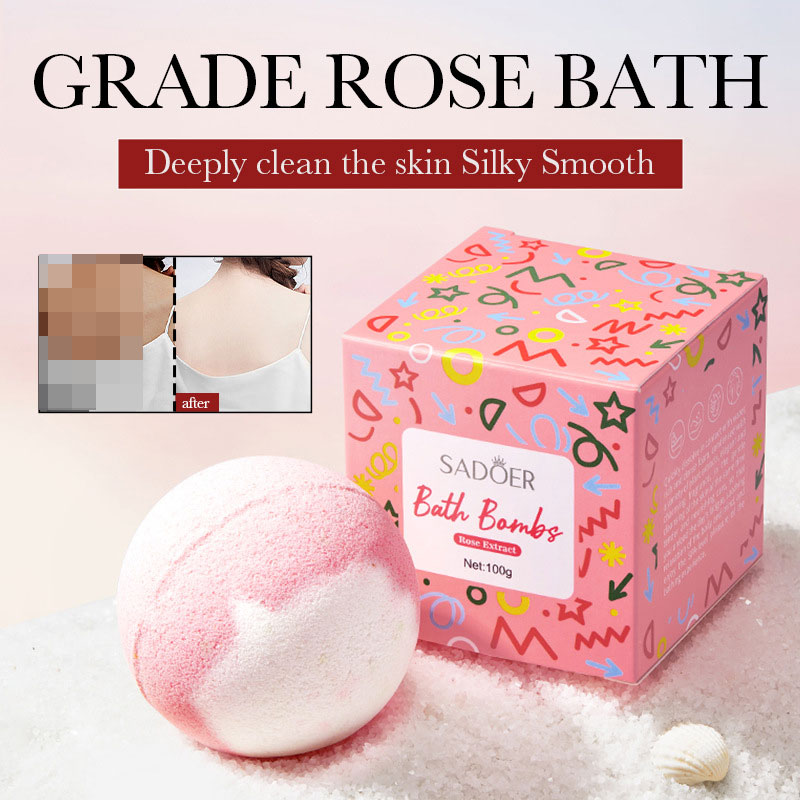 Salt Ball SADOER Rose Bath Bal - Bath Salts review and price