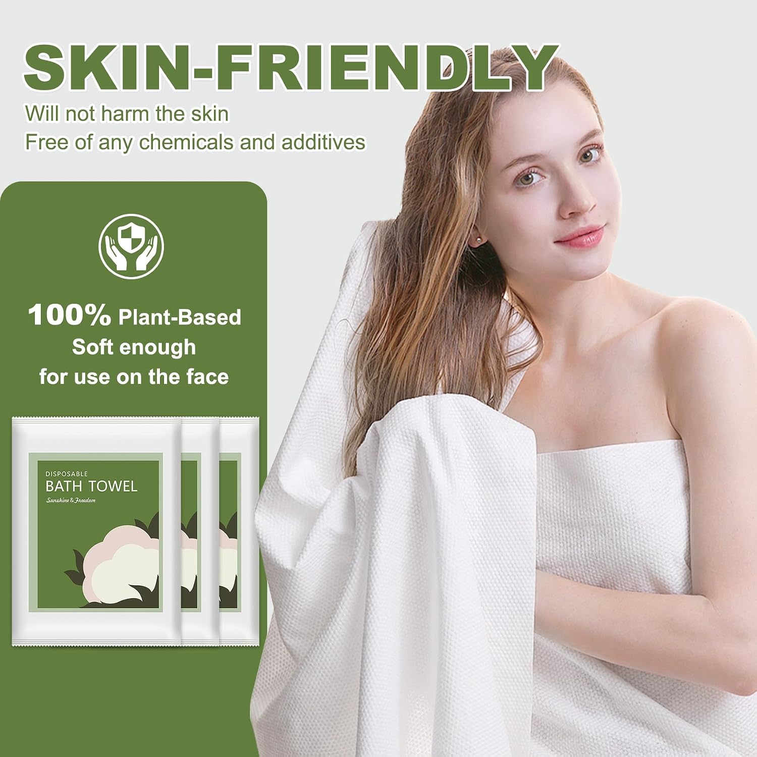 Disposable Bath Towels 10Pcs 5 - Spa Towel review and price