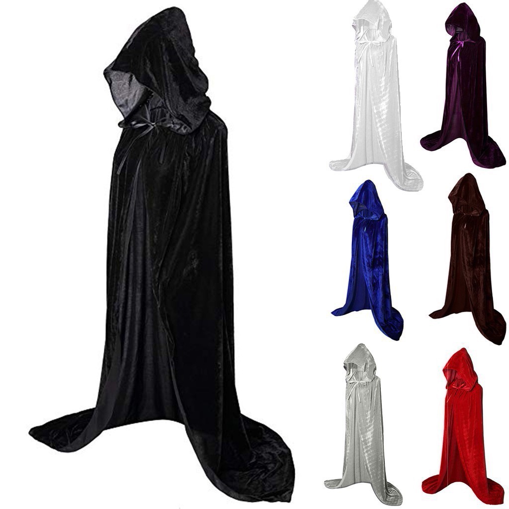 Halloween Cloaks Gothic Hooded - Bathrobe review and price