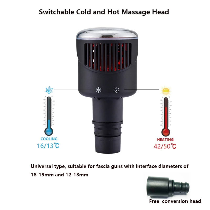 New Heat-Cold Fascia Gun Massa - Massage Gun review and price