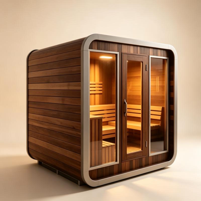 Luxury Custom Sauna Room Solid - Spa Wellness Gym review and price