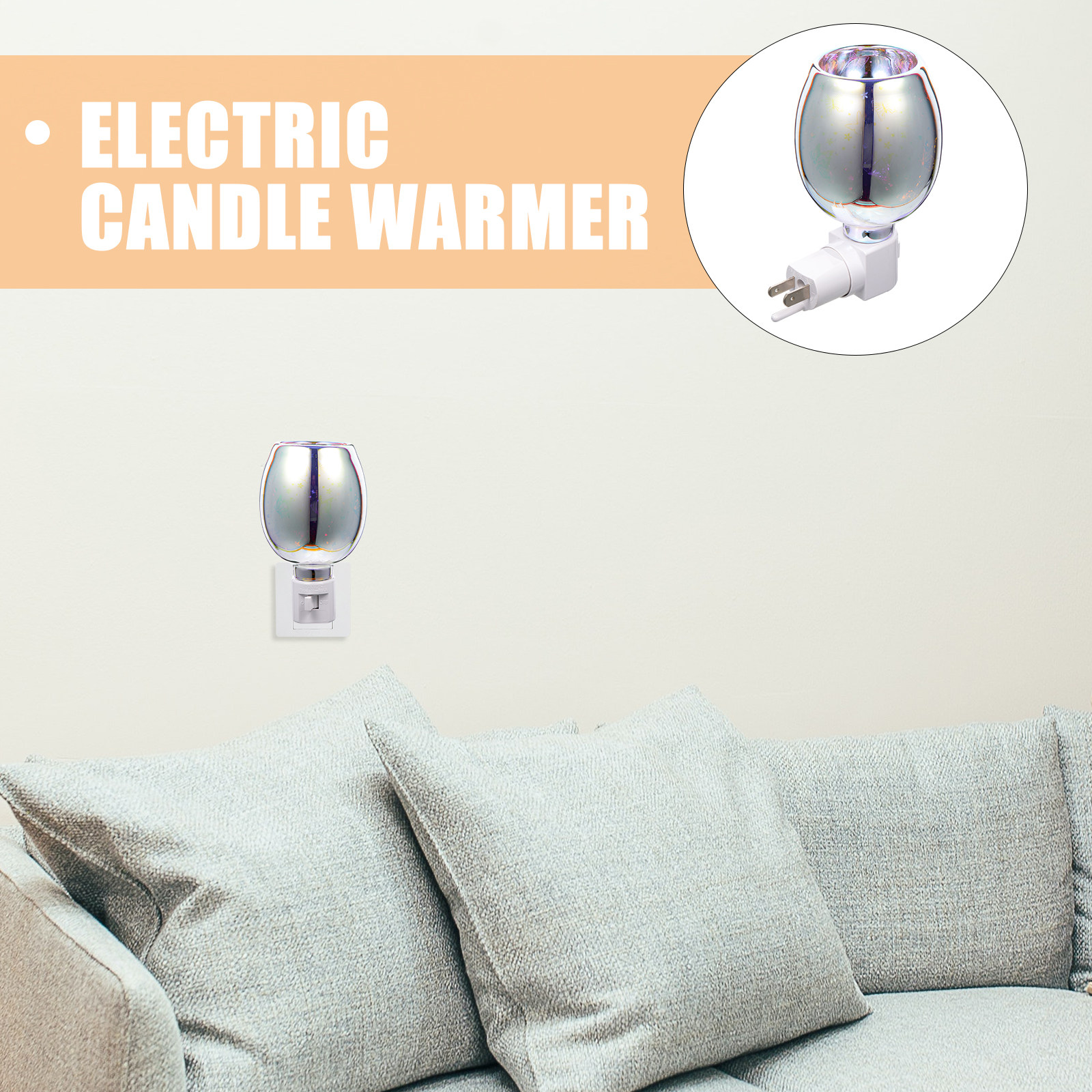 1Pcs 3D Glass Warmer Electric  - Wax Warmer review and price