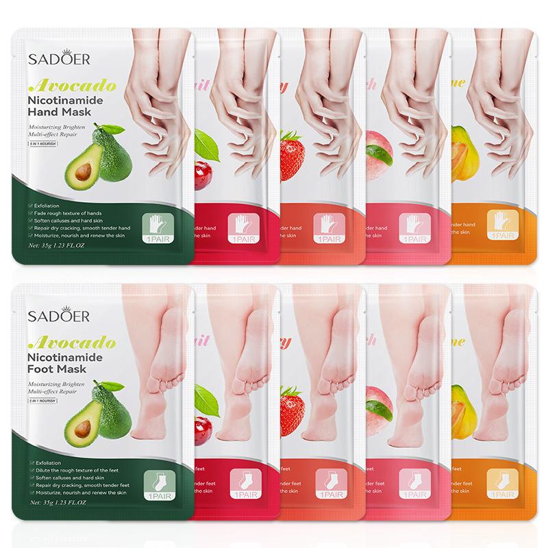 1 Pairs SADOER Fruits Foot Mas - Foot Spa review and price