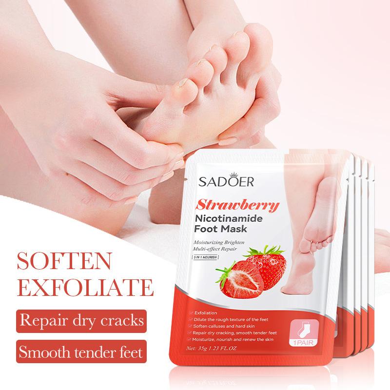 1 Pairs SADOER Fruits Foot Mas - Foot Spa review and price