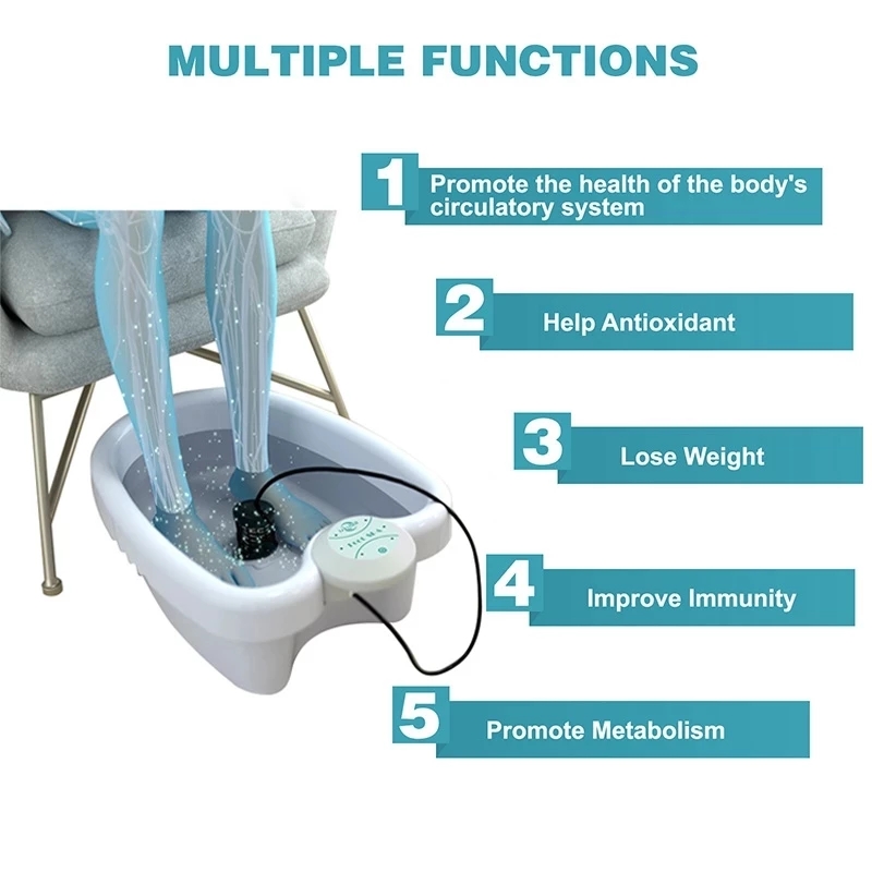 Foot Detox Ionic Spa Massager  - Bath Salts review and price